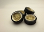 Preview: 1:12 SD Felgen 16 Zoll "ALU" BBS RS gold 48,5mm modelcar Tuning