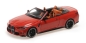 Preview: Minichamps 110021030 BMW M4 Cabrio 2020 rot metallic 1:18 Modellauto