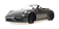 Preview: Minichamps PORSCHE 911 992 Carrera 4 GTS Cabriolet 2020 grey metallic 1:18 Modelcar