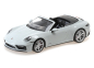 Preview: Minichamps PORSCHE 911 992 Carrera 4 GTS Cabriolet 2020 grey 1:18 Modelcar