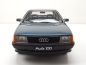 Preview: Triple9 1800350 Audi 100 2.3E C3 Typ 44 1989 lago blau-grün 1:18 Modellauto