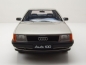 Preview: Triple9 1800352 Audi 100 2.3E C3 Typ 44 1989 silber metallic 1:18 Modellauto