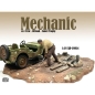 Preview: American Diorama 18014 Mechaniker Crew Figur offroad camel trophy Nr.4 1:18 limitiert 1/1000