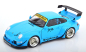 Preview: Solido 421185930 Porsche 911 993 RWB Bodykit Shingen blau + decals 1:18 Modelcar