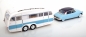 Preview: Norev 181760 Citroën DS 19 1959 + Henon Caravan 1:18 Modellauto