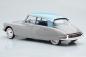 Preview: Norev 181763 Citroën DS 19 1956 rose grey / turquoise 1:18 modelcar