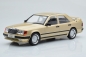 Preview: MCG Mercedes W124 Tuning beige metallic gold E-Class 1:18 modelcar 18342