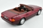 Preview: Norev 183716 Mercedes-Benz 500 SL 1989 R129 rot metallic 1:18 limitiert 1/1002 Modellauto