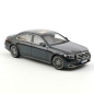 Preview: Norev 183800 Mercedes-Benz S600 2021 anthrazit blau metallic S-Klasse 1:18 Modellauto