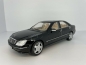 Preview: Norev 183812 Mercedes-Benz S55 AMG 2000 black W220 1:18 limited 1/1002 Modellauto