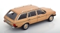 Preview: Norev 183738 Mercedes 200 T S123 Kombi 1982 gold metallic W123 1:18 limitiert 1/500 Modellauto