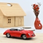 Preview: Norev 187461 Porsche 356 Speedster 1954 rot 1:18 Modellauto