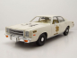 Preview: 1977 Plymouth Fury Riverton Sheriff #34 weiss 1:18 Hazzard Police Greenlight 19112