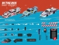 Preview: Carrera DIGITAL 132 Retro Grand Prix Set 2023 Rennbahn 30031 1:32 inkl. Blechschild 60 Jahre Jubiläum