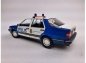 Preview: Triple9 Saab 9000 CD 1990 Turbo Swedish Police white/blue 1:18 limited 1/1002 modelcar