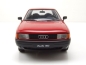 Preview: Triple9 1800343 Audi 80 B3 1989 rot 1:18 limitiert 1/1002 Modellauto