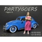 Preview: American Diorama 38322 Partygoers Frau in rosa Kleid Figur 1:24 Figur 1/1000