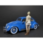 Preview: American Diorama 38324 Partygoers Frau mit kurzem Rock Figur 1:24 Figur 1/1000