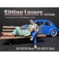 Preview: American Diorama 38231 Sitting Lovers Liegende Frau 1:18 Figur 1/1000