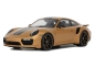 Preview: GT Spirit 444 Porsche 991.2 Turbo S Exclusive gold 20181:18 limitiert Modellauto