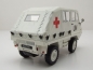 Preview: Schuco 450043800 Steyr Puch Haflinger Modell UN Rotes Kreuz 1:18 limitiert 1/500 Modellauto