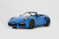 Preview: Porsche 911 Turbo S Cabrio blau 1:18 limited 1/1500 Modellauto GT Spirit