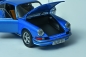 Preview: Schuco Porsche 911 2,4 S Coupe 1973 blue 1:18 limited 1/1000 Modellauto