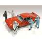 Preview: American Diorama 76270 Hazmat Crew IV Autofahrer 2021 Pandemie  1:18 Figur 1/1000 limitiert