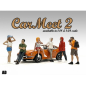 Preview: American Diorama 76292 Car Meet 2 Mann mit roter Jacke 1:18 Figur 1/1000 limitiert