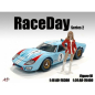 Preview: American Diorama 76300 Race Day Frau rot-weiss 1:18 Figur 1/1000 limitiert