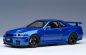 Preview: AUTOart Nissan NISMO R34 GT-R Z-TUNE 2005 BAYSIDE BLAU 1:18 77462 Modellauto