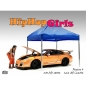 Preview: American Diorama 24104 Hip Hop Girls Figur #4 Frau mit orange Hose 1:24 limitiert 1/1000