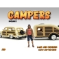 Preview: American Diorama 76335 Camper Figur II 1:18 stehender Mann mit Getränkedosen limitiert 1/1000