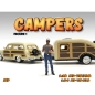 Preview: American Diorama 76438 Camper Figur V 1:24 stehender Mann mit Getränkedose limitiert 1/1000