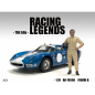 Preview: American Diorama 76350 Race Legends 60's Rennfahrer B 1:18 Figur 1/1000 limitiert