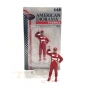 Preview: American Diorama 76358 Rennfahrer Figur B 2000er mit Helm 1:18 limitiert 1/1000