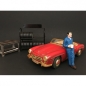 Preview: American Diorama 77445 Mechaniker - Larry macht Pause 1/1000 1:18