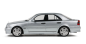 Preview: Otto Models 443 Mercedes-Benz C36 AMG W202 Brilliant Silver 1990 1:18 limited 1/3000 modelcar