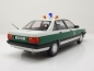 Preview: Triple9 1800354 Audi 100 C3 Typ 44 1989 Polizei 1:18 limitiert 1/1002 Modellauto