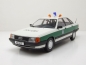 Preview: Triple9 1800354 Audi 100 C3 Typ 44 1989 Polizei 1:18 limitiert 1/1002 Modellauto