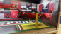 Preview: Ferrari Showroom Garage Diorama 1:18 Schaukasten inkl. LED-Beleuchtung Vitrine