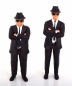 Preview: KK-Scale Figur Set mit 2 Figuren Jake und Elwood 1:18 Modellauto Diorama