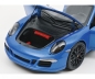 Preview: Schuco Porsche 911 (991/I) Carrera GTS Coupé blau 1:18 Modellauto