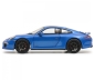 Preview: Schuco Porsche 911 (991/I) Carrera GTS Coupé blau 1:18 Modellauto