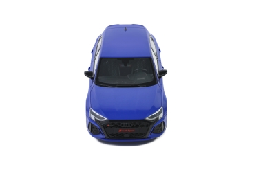 Audi RS 3 Sportback performance edition blau Originalfarbe  1:18 limited Modellauto