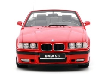 Otto Models BMW E36 M3 Cabrio 1995 rot 1:18 limitiert 1/2500 Modellauto