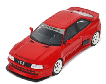 Audi 80 Coupe Prior Design 1:18 red 2021 limited 1/2500 Modellcar Otto Mobile