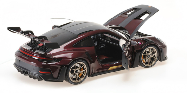 Minichamps PORSCHE 911 992 GT3 RS 2024 lia 1:18 Modellauto