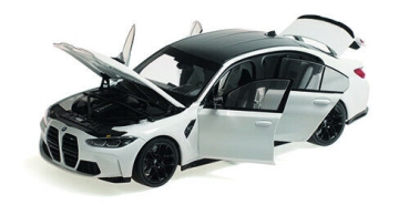 Minichamps 113020205 BMW M3 2020 G80 weiss 1:18 Modelcar