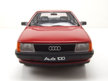 Triple9 1800351 Audi 100 2.3E C3 Typ 44 1989 tornado hellrot 1:18 Modellauto